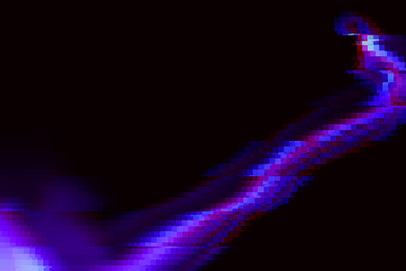Chaotic background with crazy directions of light streaks in blue and red for concepts about...