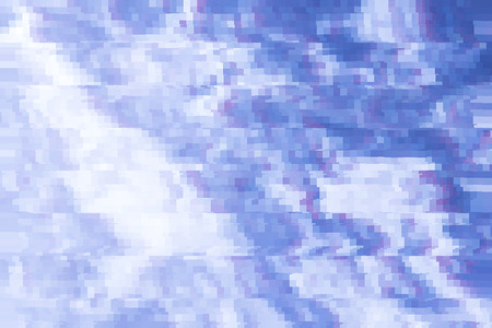 Chaotic background with crazy directions of light streaks in blue and red for concepts about movementの写真素材