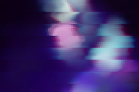 Chaotic background with crazy directions of light streaks
