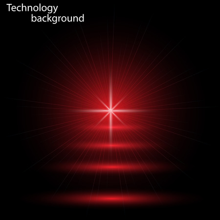 hi tech red background design vectorのイラスト素材