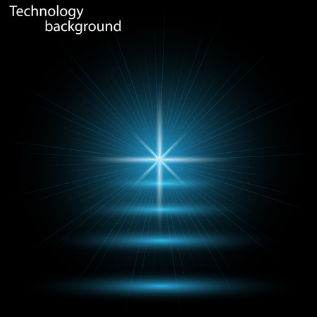 hi tech blue background design vectorのイラスト素材