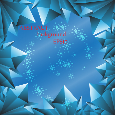 ice blue background design vectorのイラスト素材