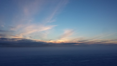 Sky, sunset, Vilhelminaの写真素材