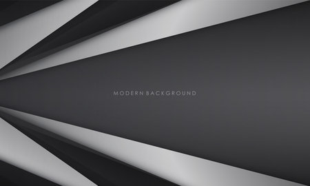 Black and white abstract background. Vector illustration for your graphic design.のイラスト素材