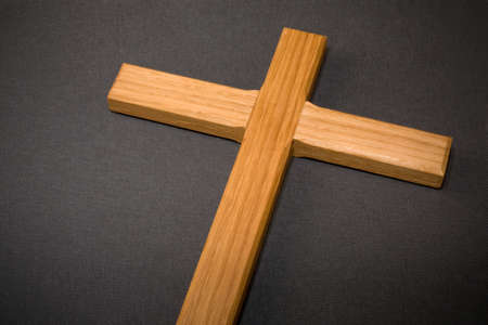 Wooden crossの写真素材