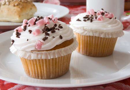 Delicious cupcakesの写真素材