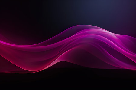 curve line watercolor background. generative ai illustrationの素材