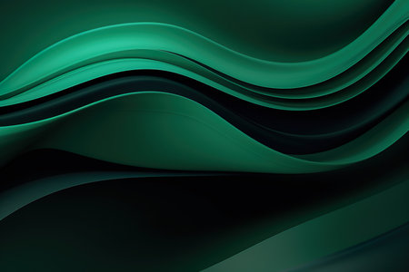 curve line watercolor background. generative ai illustrationの素材