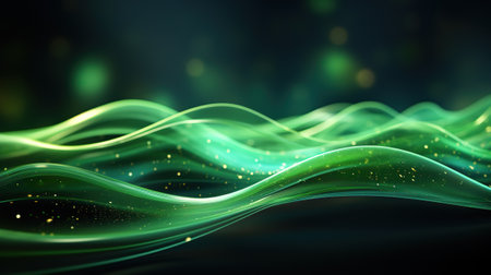 Abstract futuristic wallpaper illustration Data transfer technology concept. generative ai illustrationの素材