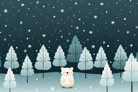 christmas and winter season simple patterns background. generative aiの素材