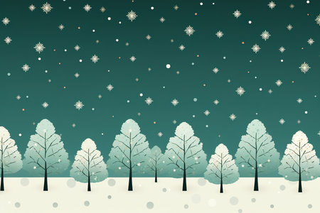 christmas and winter season simple patterns background. generative aiの素材