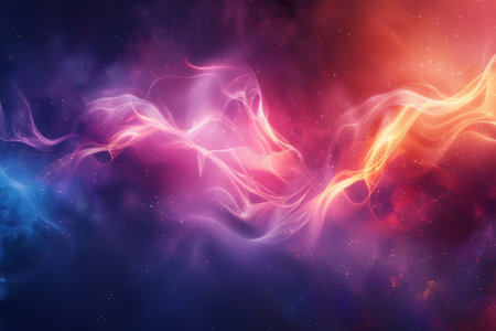 A slide background for showcasing digital and creative content. generative aiの素材
