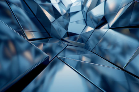 A high resolution image of a geometric abstract backgroundの素材