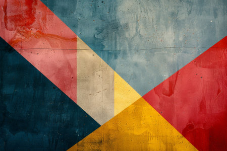 A high resolution image of a geometric abstract backgroundの素材