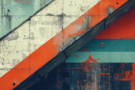 A high resolution image of a geometric abstract backgroundの素材