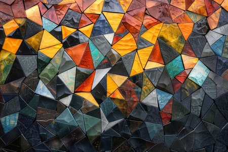 A high resolution image of a geometric abstract backgroundの素材