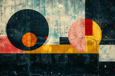 A high resolution image of a geometric abstract backgroundの素材