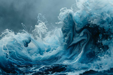 A slide background for showcasing digital and creative content. generative aiの素材