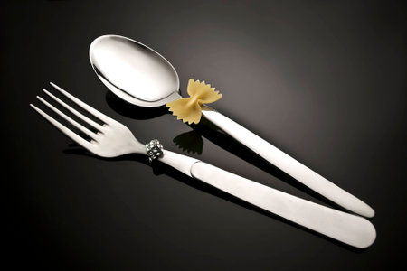 Elegant cutlery の写真素材