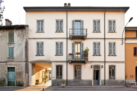 Traditional old house in Italyのeditorial素材