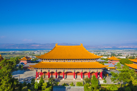 Overlook of Chongsheng Templeのeditorial素材