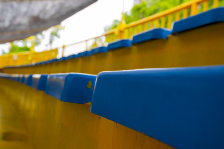 Arrangement of audience seatsの写真素材