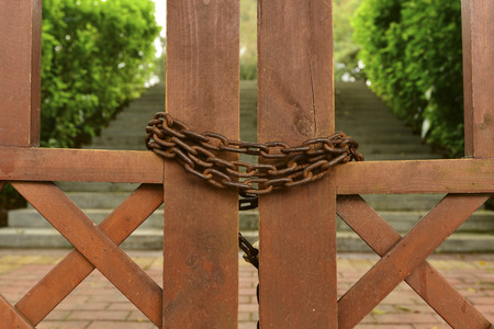 Door entrance entry estate gardenの写真素材