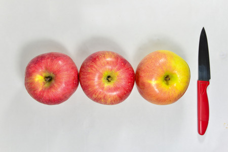 Three apples