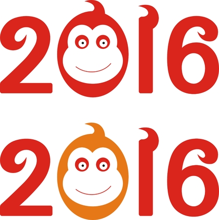 Monkey 2016のイラスト素材