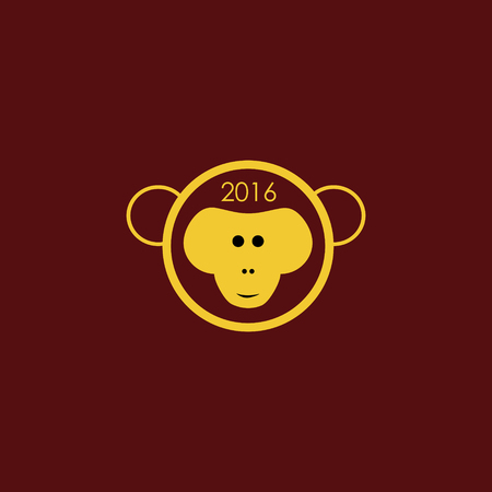year of the monkey 2016の写真素材