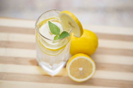 fresh lemonadeの写真素材