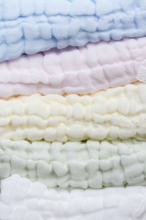 Cotton towelの写真素材