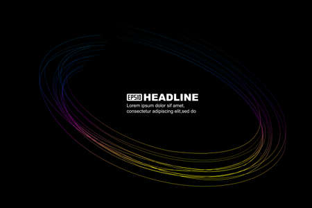 Colorful spiral line abstract graphic texture background.のイラスト素材