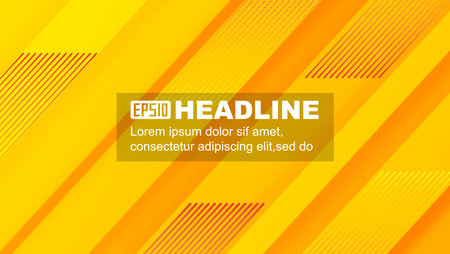 dynamic bright yellow dynamic lines minimalist geometric backgroundのイラスト素材