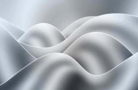 Abstract wavy background. 3d rendering, 3d illustration.の写真素材