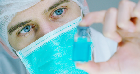 DNA and does research in biochemistry. Concept: analysis, DNA, bio, microbiology, love of nature