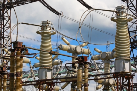   Equipment of high-voltage electric substation