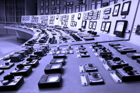 Industrial control panelの写真素材