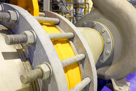 Industrial pump of the gas pipeline