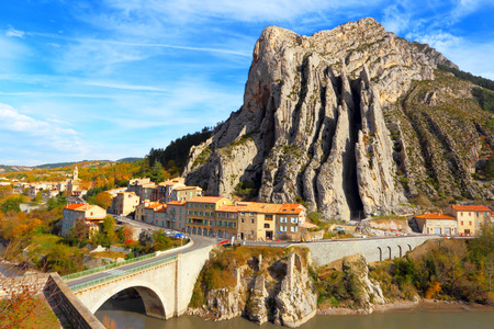 Sisteron. France.Provence-Alpes-Cote.のeditorial素材