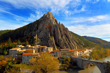 Sisteron. France.Provence-Alpes-Cote.のeditorial素材
