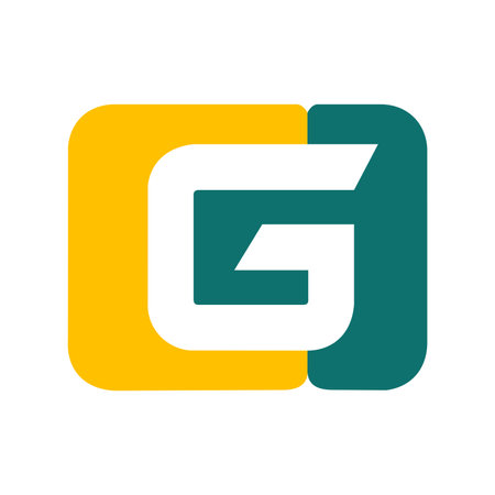 Initial Letter G Logo Design. G Logo Design. Letter G symbol. Letter G. Initial Letter.のイラスト素材