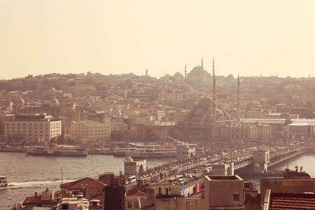 Cityscape of Istanbul, Turkeyのeditorial素材