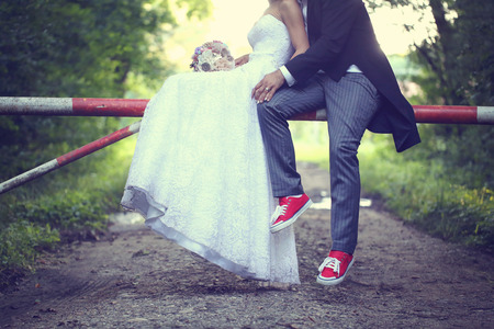 Wedding coupleの写真素材