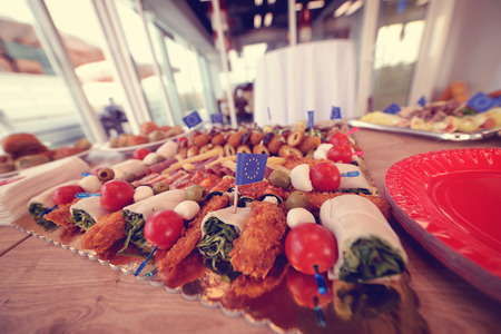 Delicious appetizerの写真素材