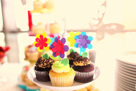 Delicious wedding tableの写真素材