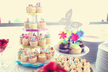 Delicious wedding tableの写真素材