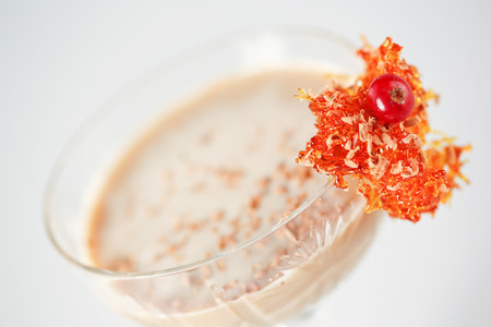 Fresh cocktail in glass