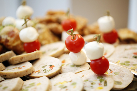 Delicious buffet foodの写真素材