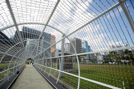 Beautiful structure near Hong Kong cityのeditorial素材